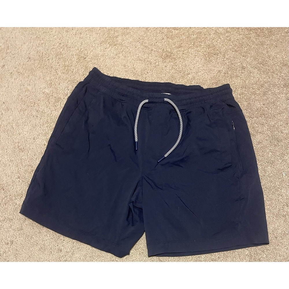 Birdogs Shorts Men's Large Navy Blue Lined